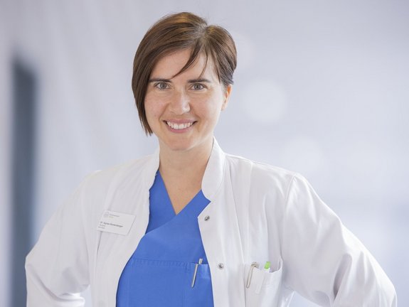 Dr. Agnes Rentenberger, Oberärztin der Neurologie in Kempten